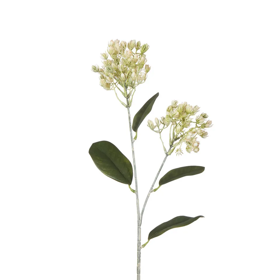 Sia Home Sedum Tige 80 cm fleur artificielle blanc
