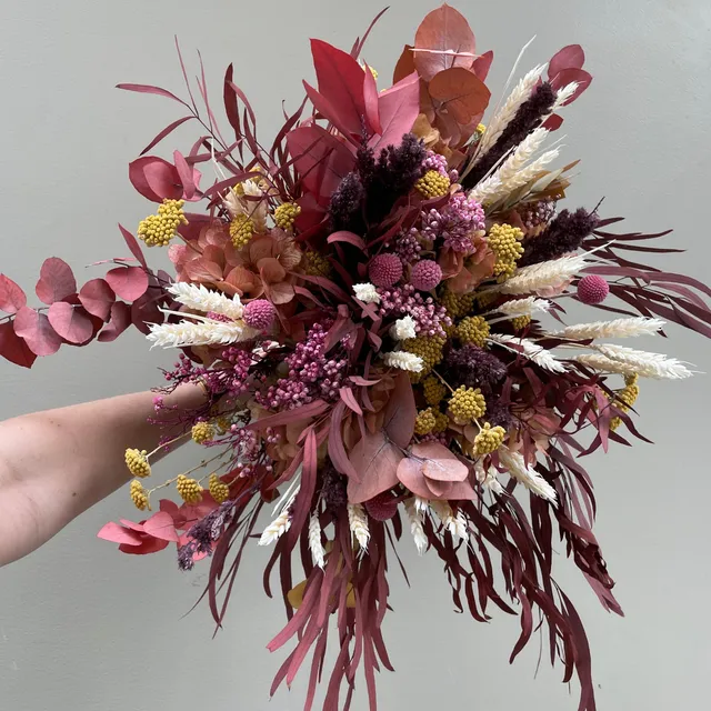 Ateliers Ouchamp Bouquets Rue de Capri bouquet stabilisé L 30 cm champêtre