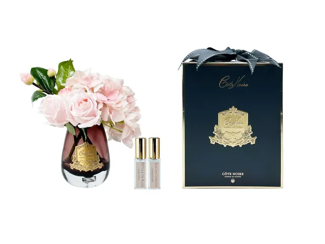 Côte Noire Perfumed Flowers TRH03B bouquet rose hydrangea
