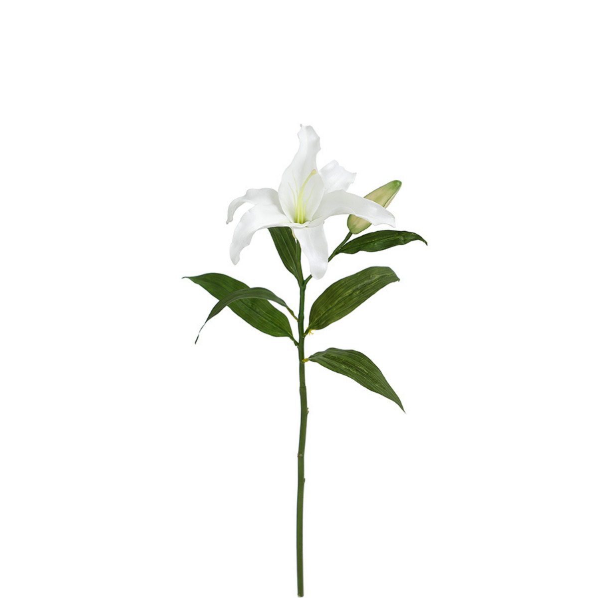 Sia Home Lys Casablanca tige artificielle blanc 65 cm premium