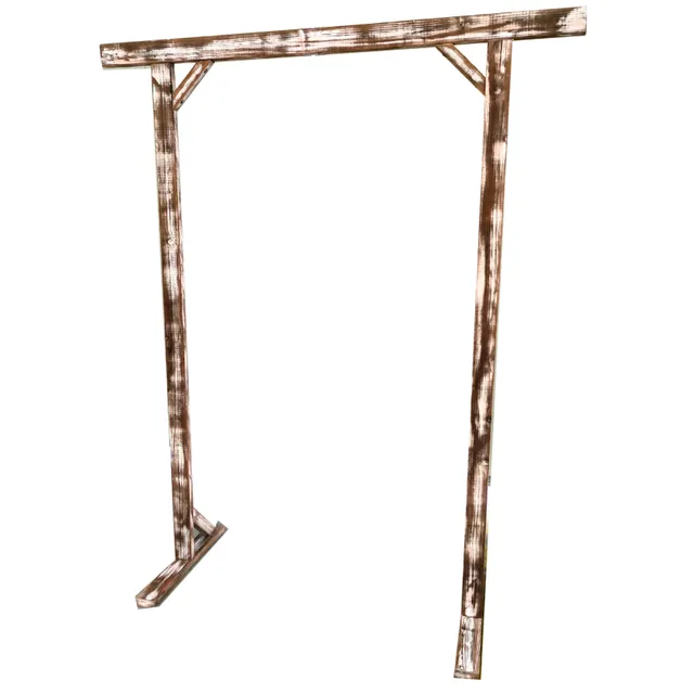 Feuillazur Rungis arche bois grande arche mariage bois