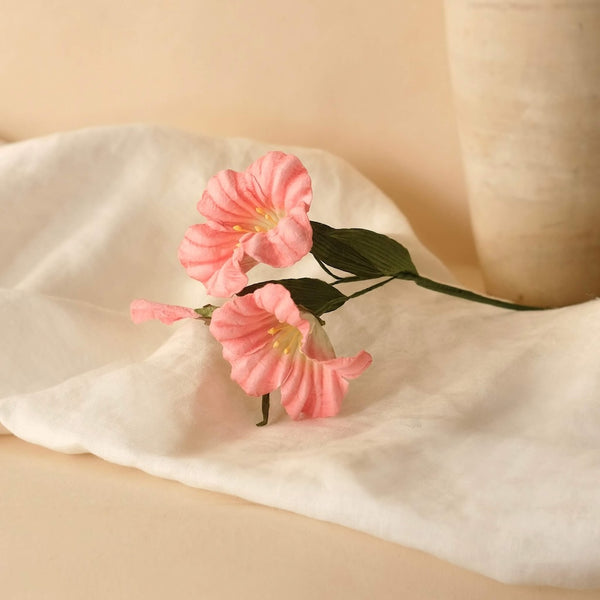 Flowrette Fleurs en papier Rose du désert fleur papier rose à l'unité