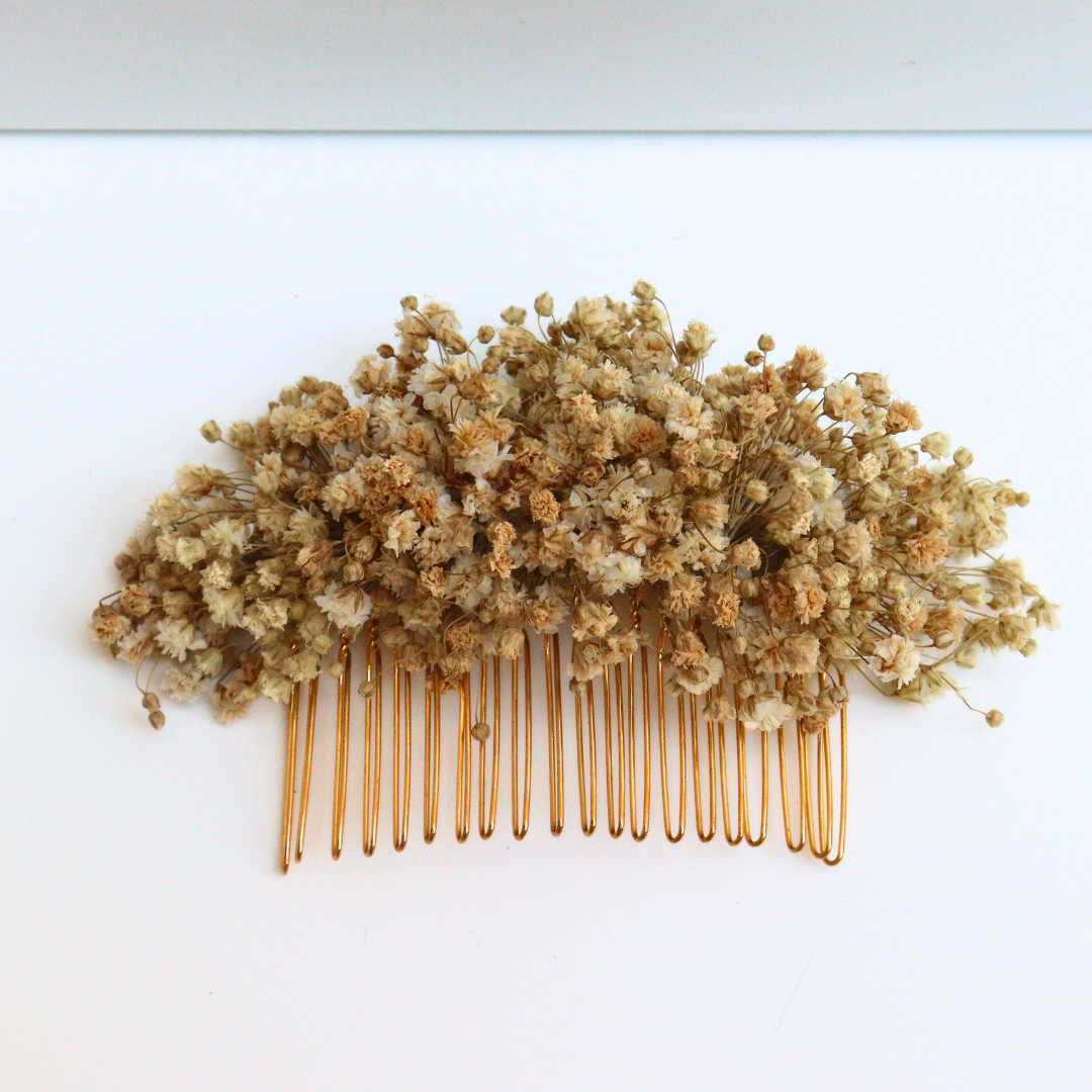 Ateliers Ouchamp Peignes Belleville peigne Crème 15 cm gypsophile