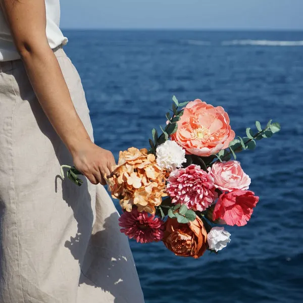 Flowrette Caravaggio bouquet fleurs papier