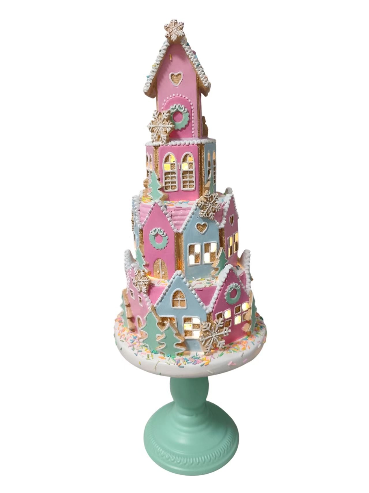 Feuillazur Rungis Plateau gourmand déco Noël 42 cm