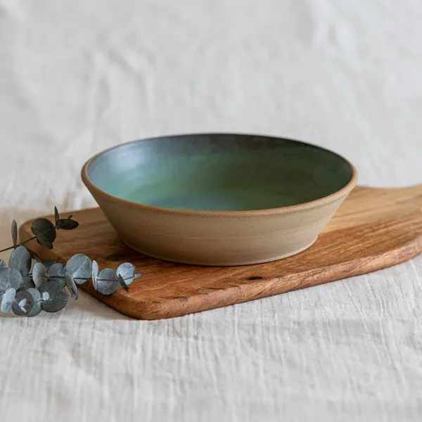 Flowrette Calista assiette creuse céramique 21 cm vert