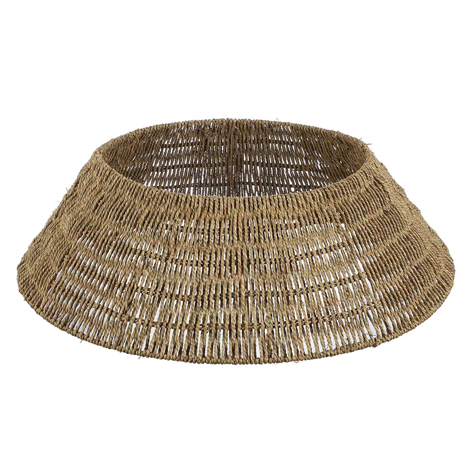 Sia Home cache-pied sapin marron 84 cm fibre