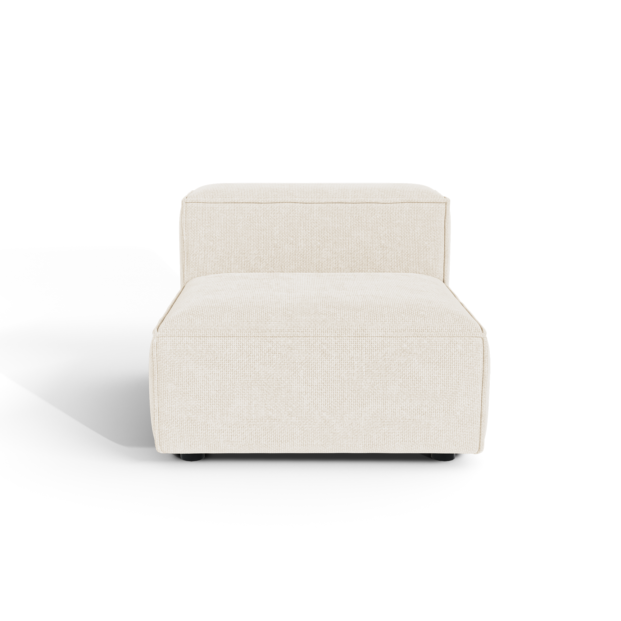 Sia Home Cubi fauteuil crème modulable mousse ressorts