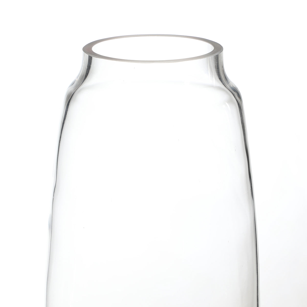 Sia Home Vase Allongé vase verre transparent 32 cm