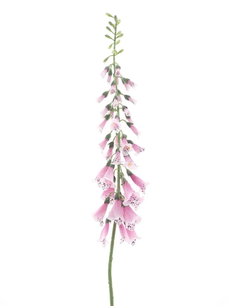 Feuillazur Rungis Branche de digitale fleur violette 126 cm