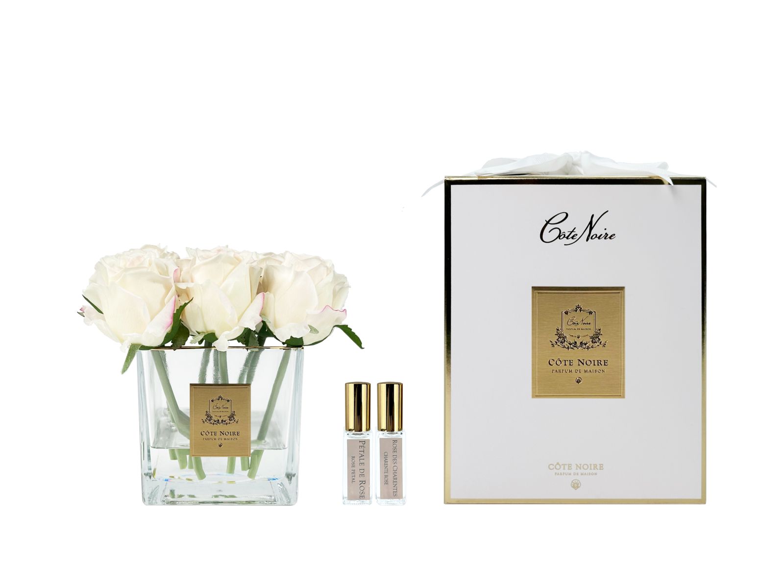 Côte Noire Couture Rosebuds 9 roses blush SVC902