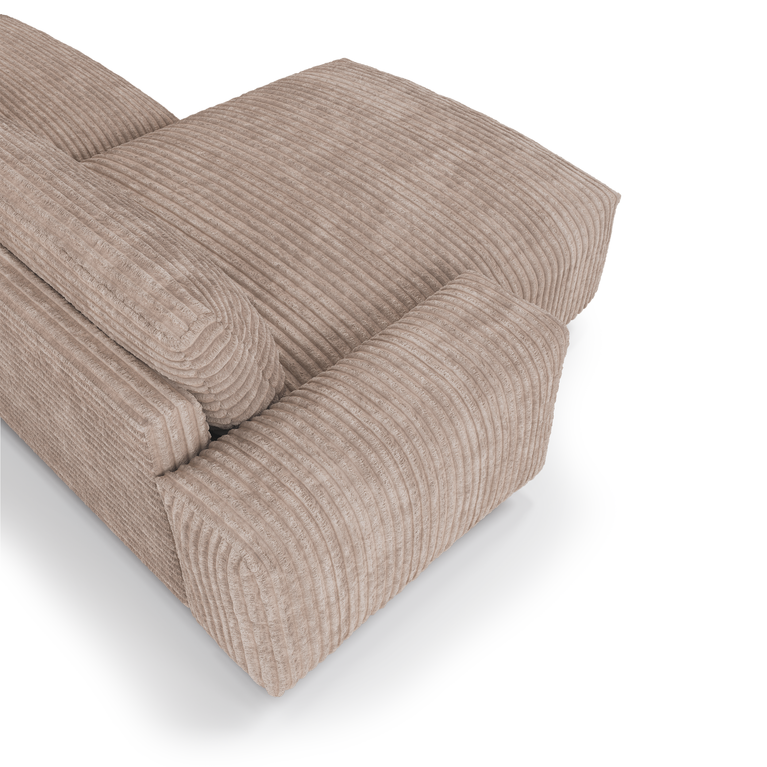 Sia Home Bliss canapé d'angle gauche noir
