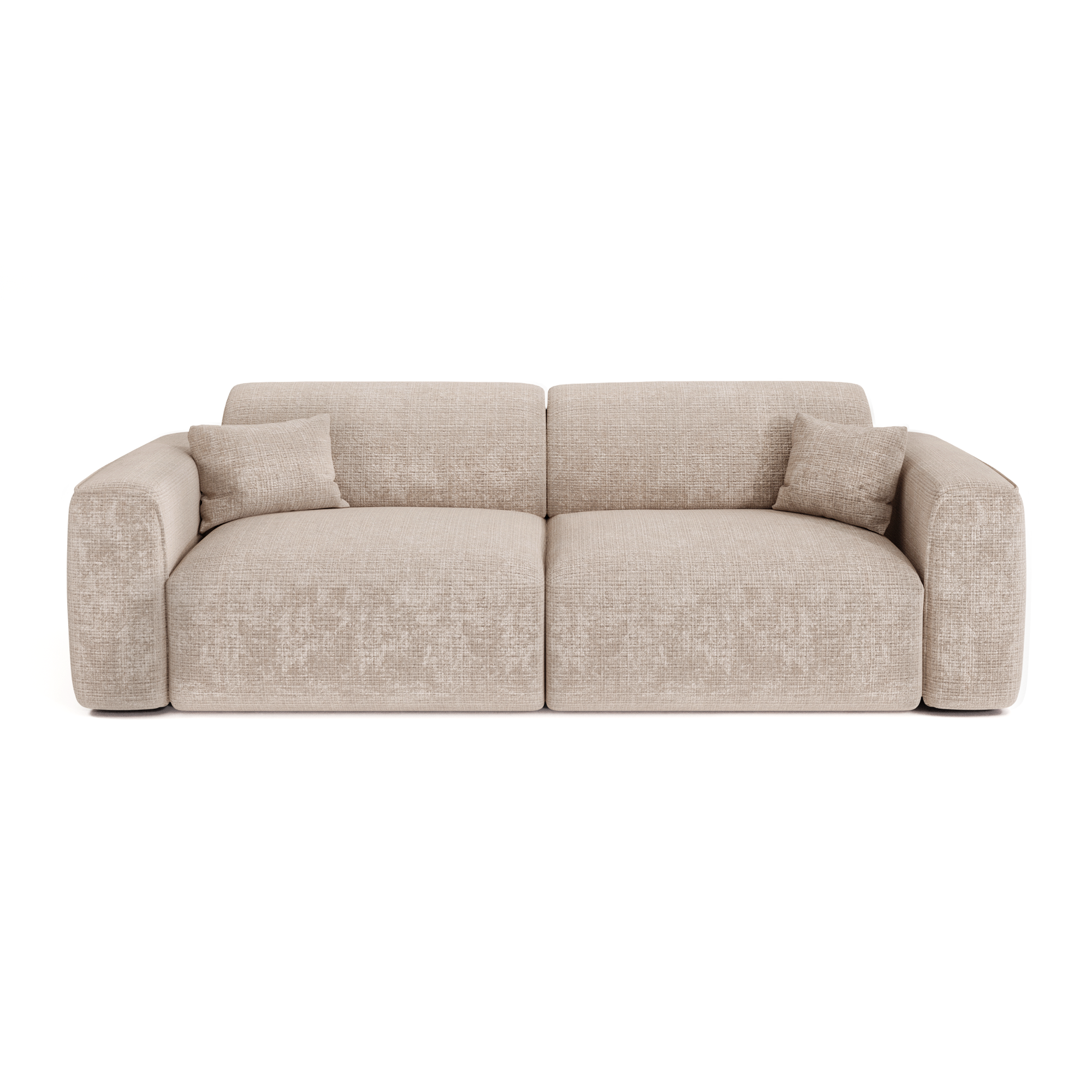 Sia Home Yuma Convertible canapé 4 places crème