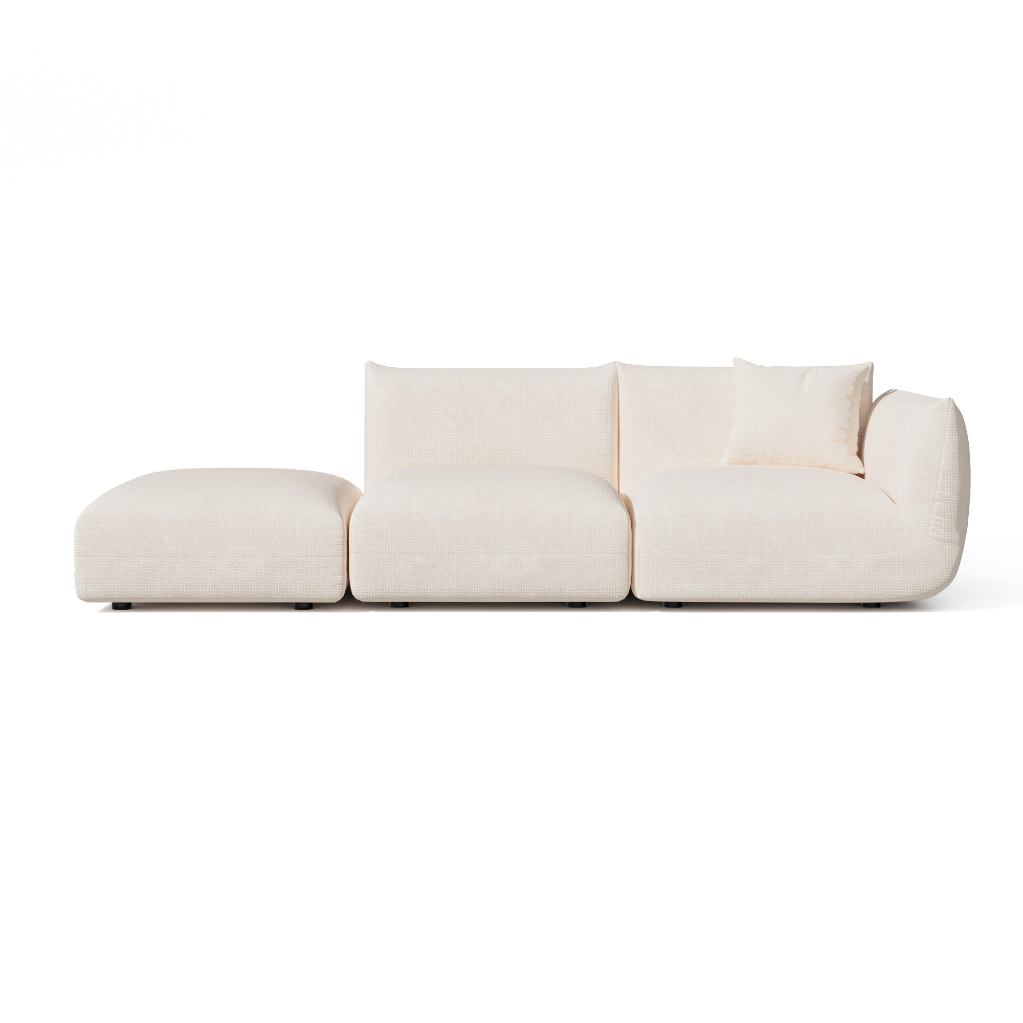 Sia Home Nooma canapé angle droit modulable 4-5 places