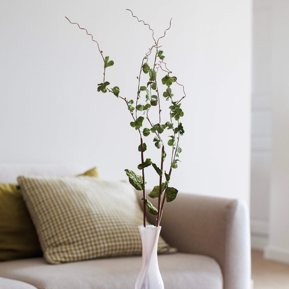 Flowrette Fleurs en papier Liane fleur papier verte x1 retombante