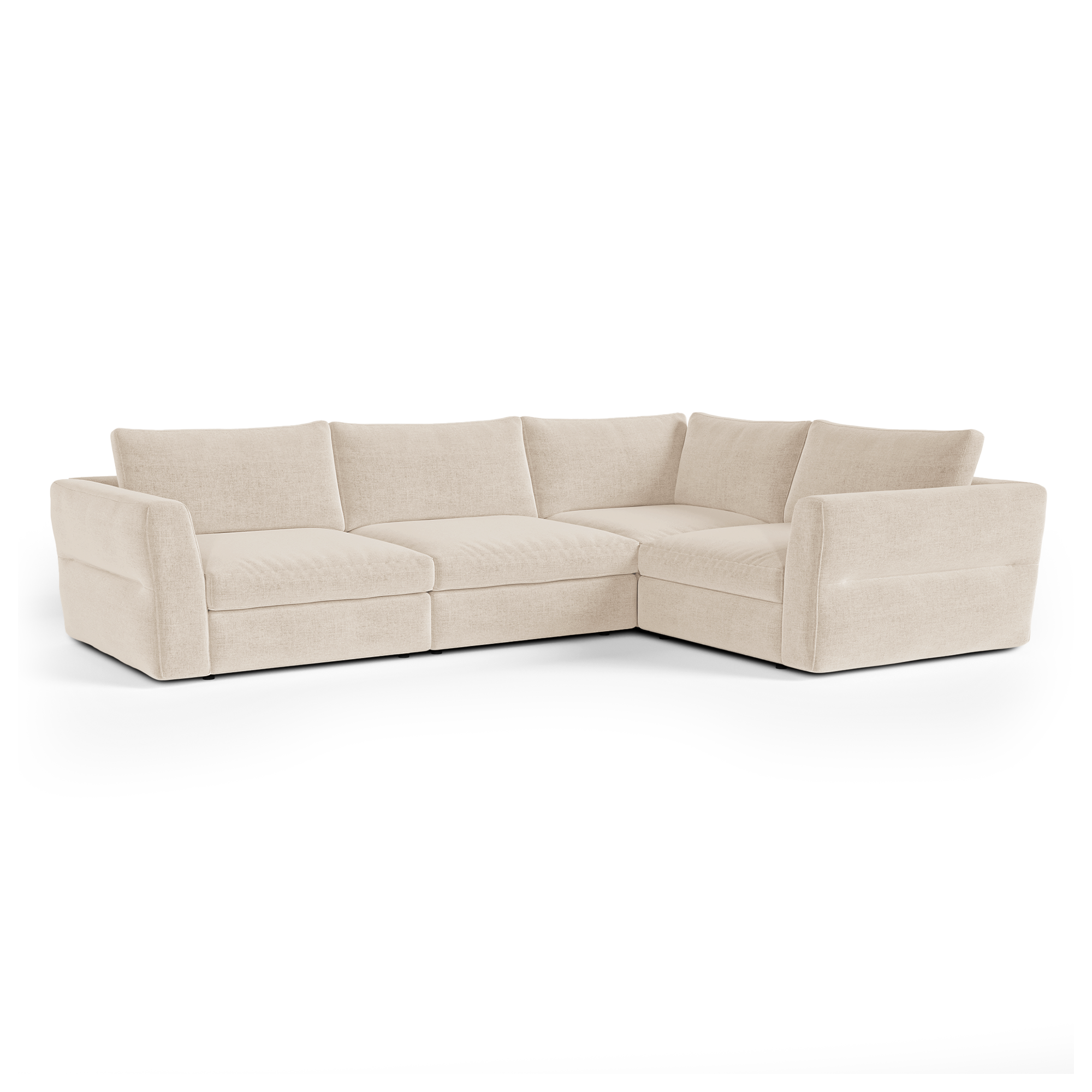 Sia Home Nest canapé angle droit modulable 5-6 places