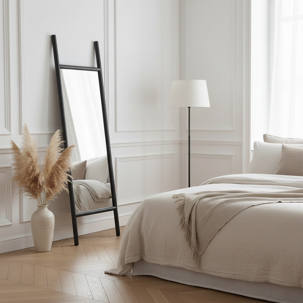 Sia Home Miroirs Nell 55x190 cm miroir chêne clair 190 cm