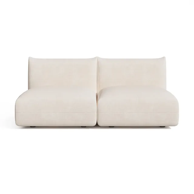 Sia Home Nooma canapé modulable 3 places 194 cm tissu