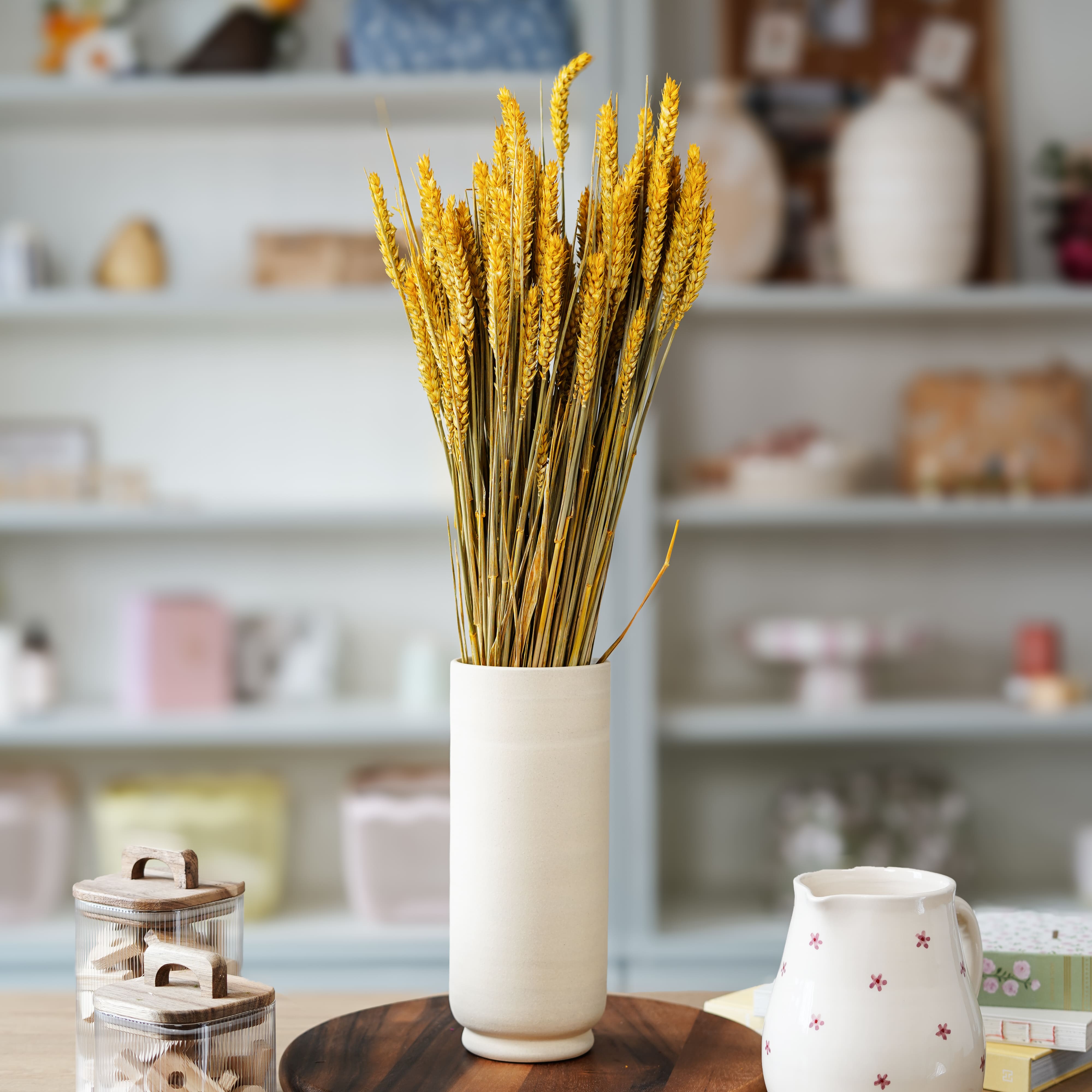 Flowrette Blé Jaune botte séchée jaune doré x1 champêtre