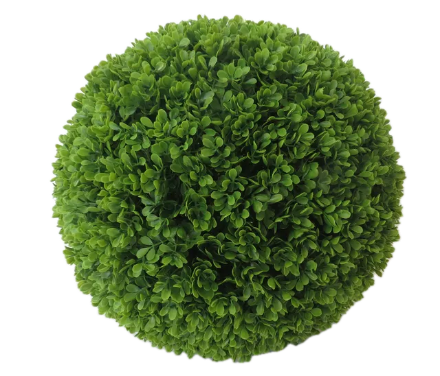 Feuillazur Rungis Boule buis feuillage artificiel vert 30cm