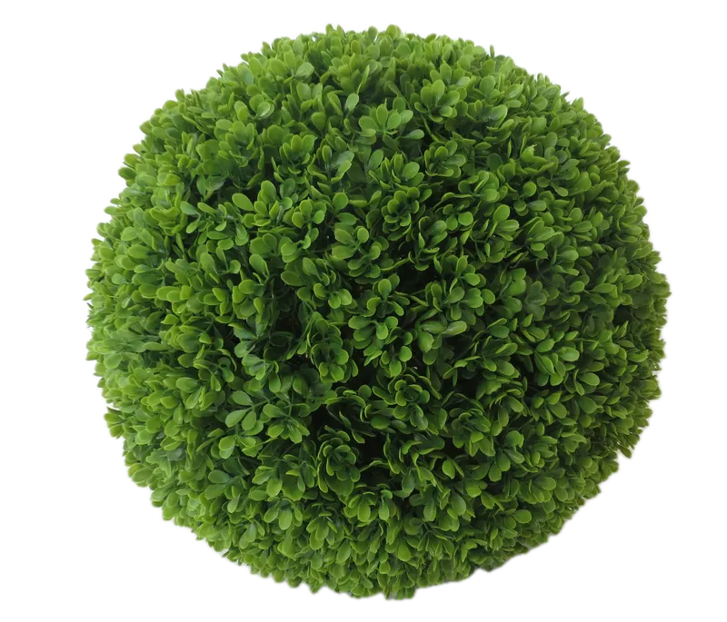 Feuillazur Rungis Boule buis feuillage artificiel vert 30cm