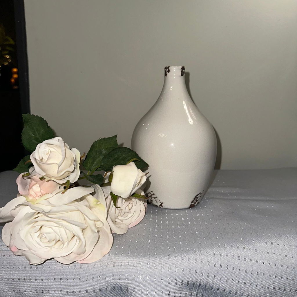 Sia Home Tige Rose Bourgeon 53 cm rose framboise