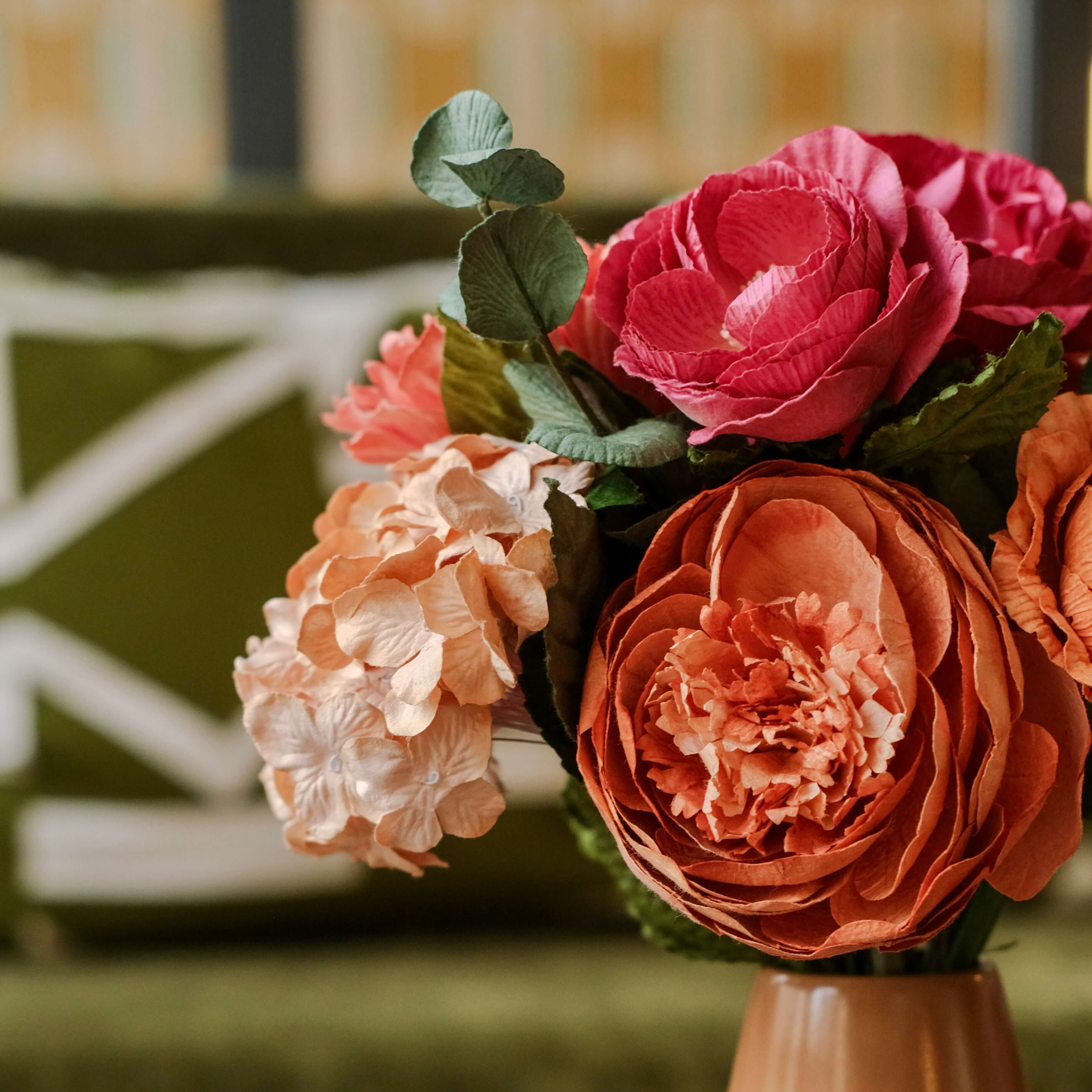 Flowrette Zao bouquet fleurs en papier multicolore
