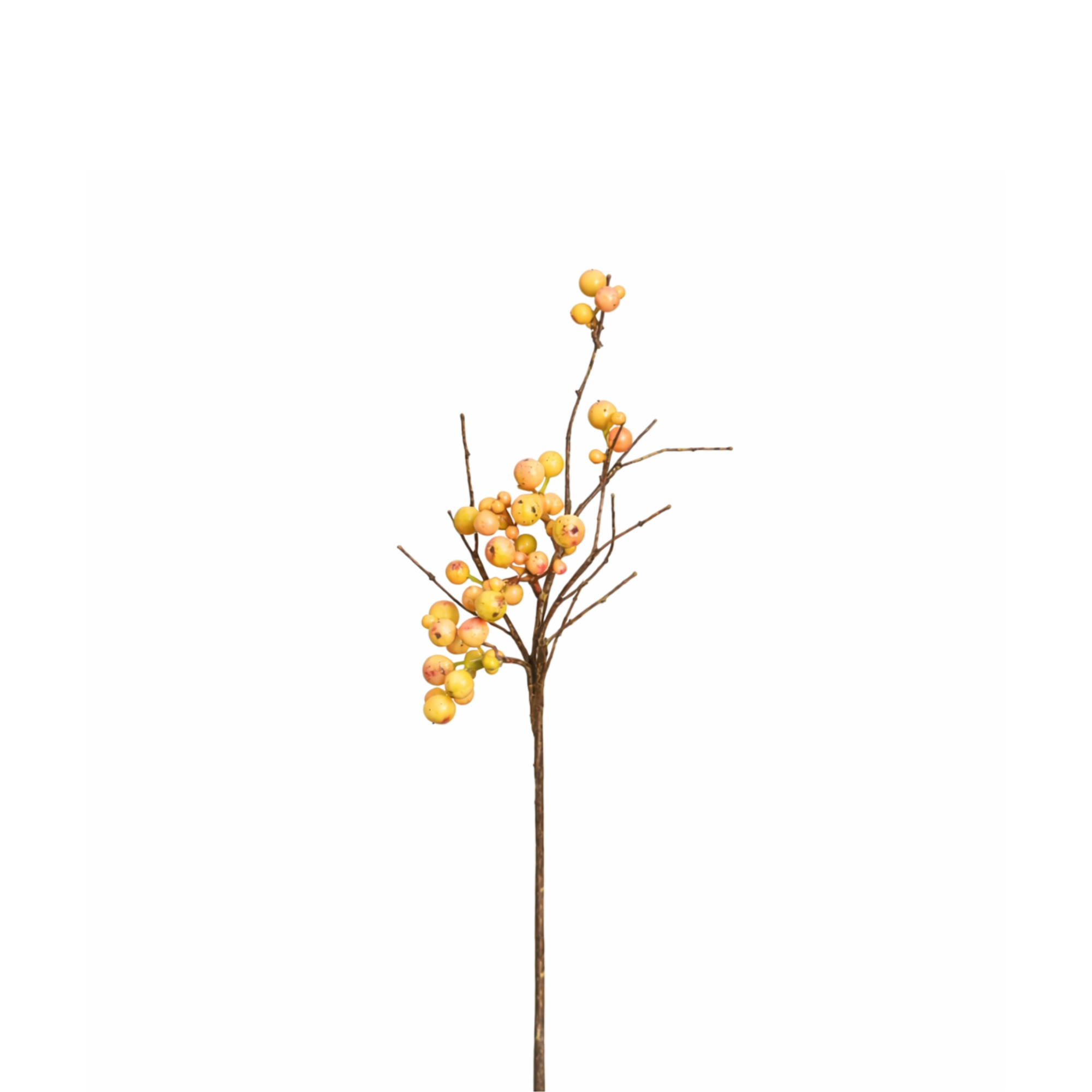 Sia Home Branches artificielles Baies sauvages 45 cm jaune