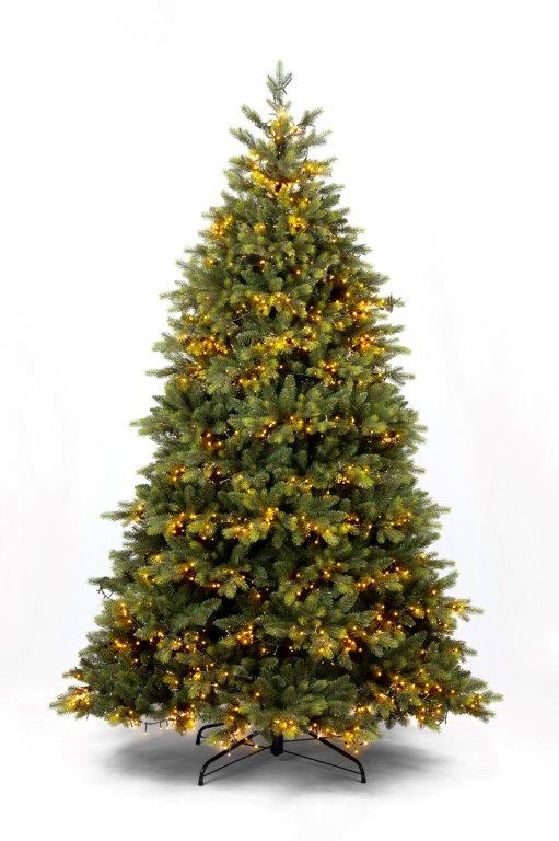 Feuillazur Rungis Sapin Louvre sapin LED blanc chaud 180cm