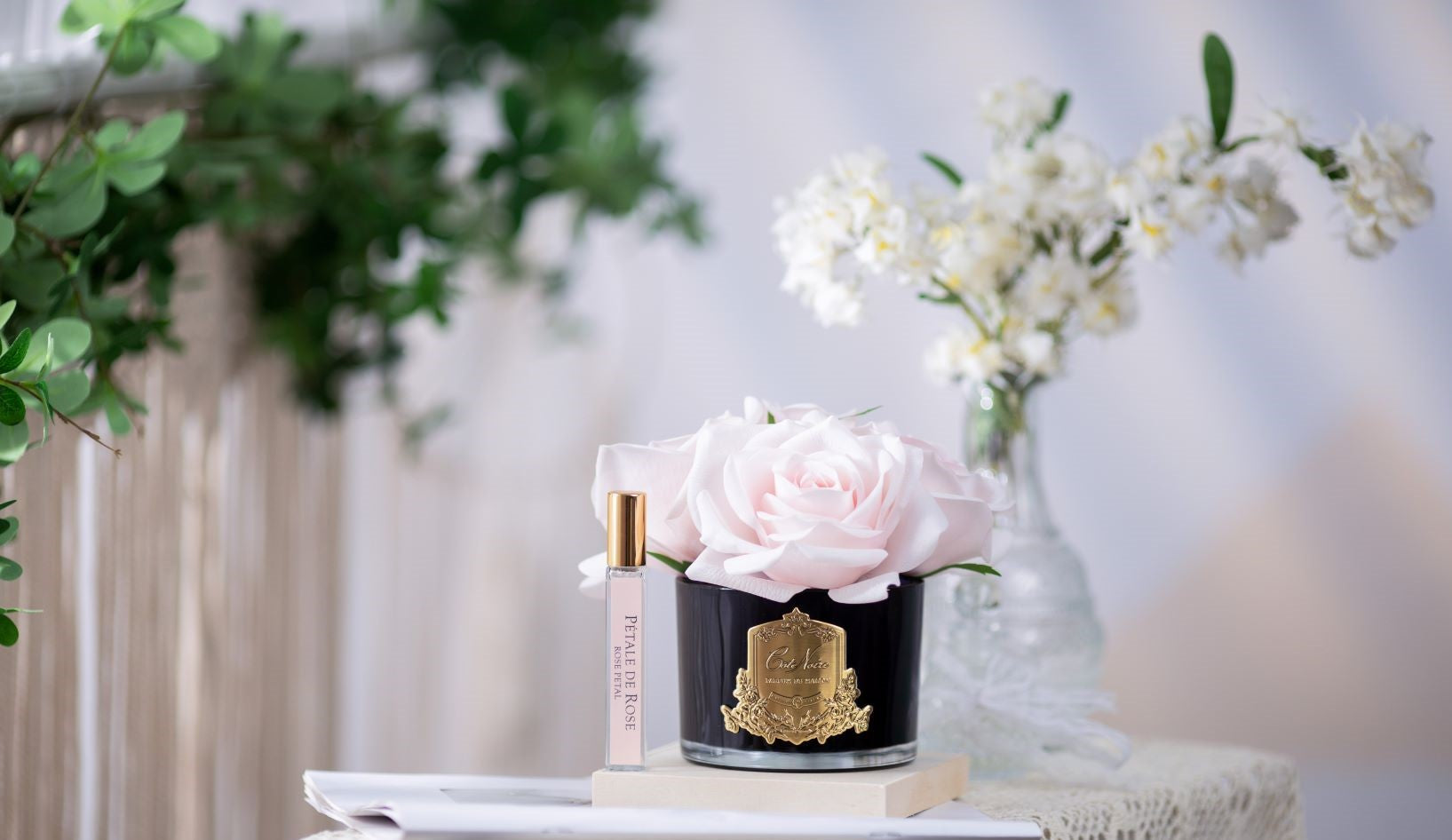 Côte Noire 5 Roses bouquet GMRB66 rose French Pink noir