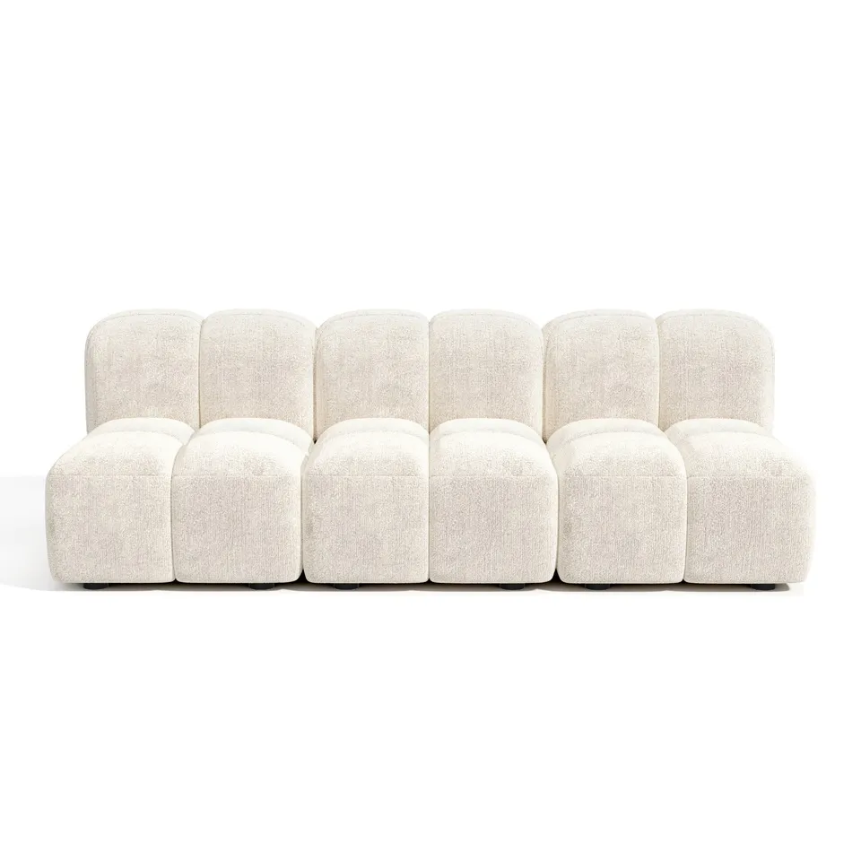 Sia Nubi canapé modulable 234 cm 4 places salon