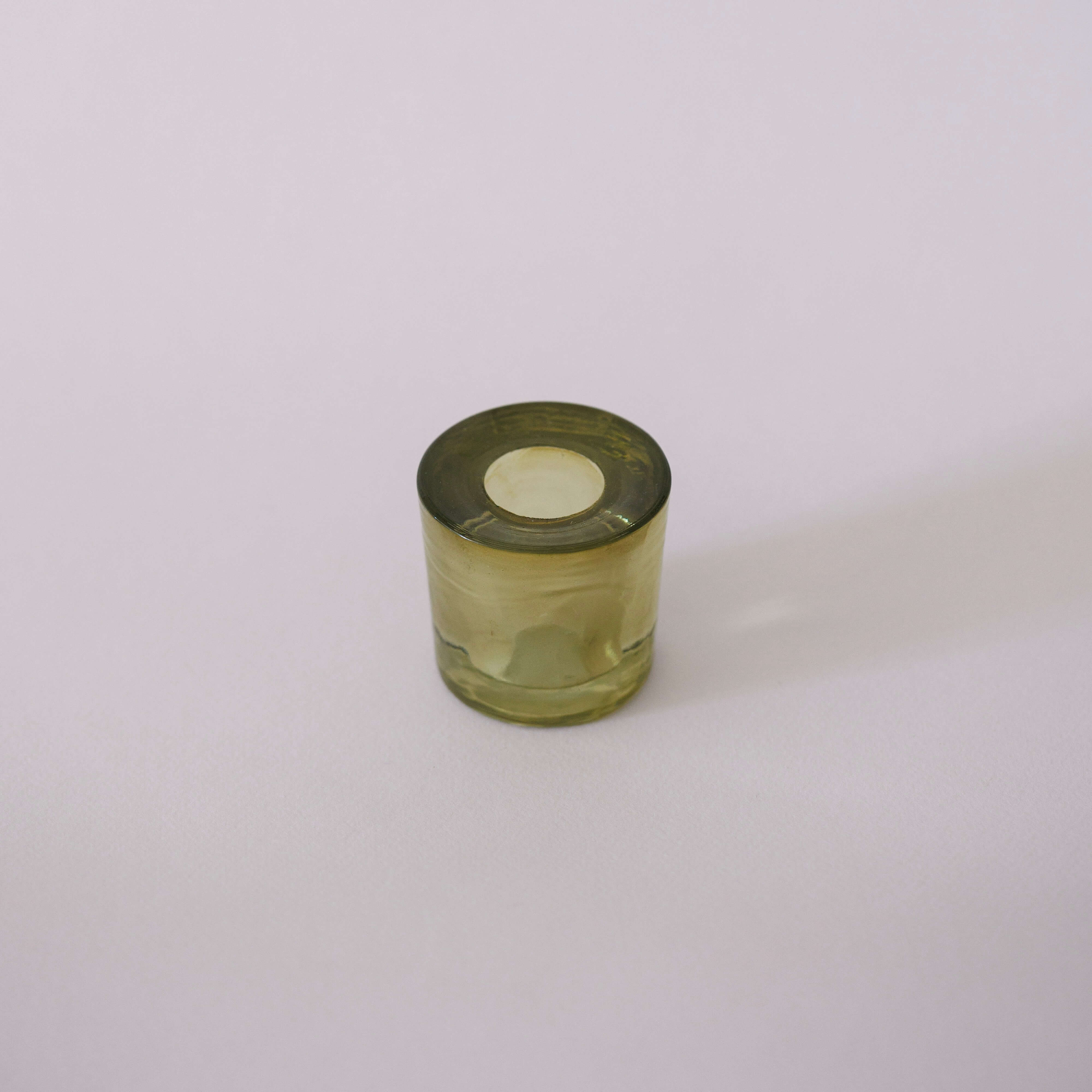 Flowrette Shanti grand bougeoir verre vert recyclé