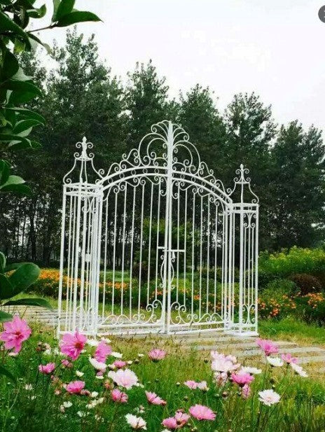 Feuillazur Rungis arche portail structure décorative blanc