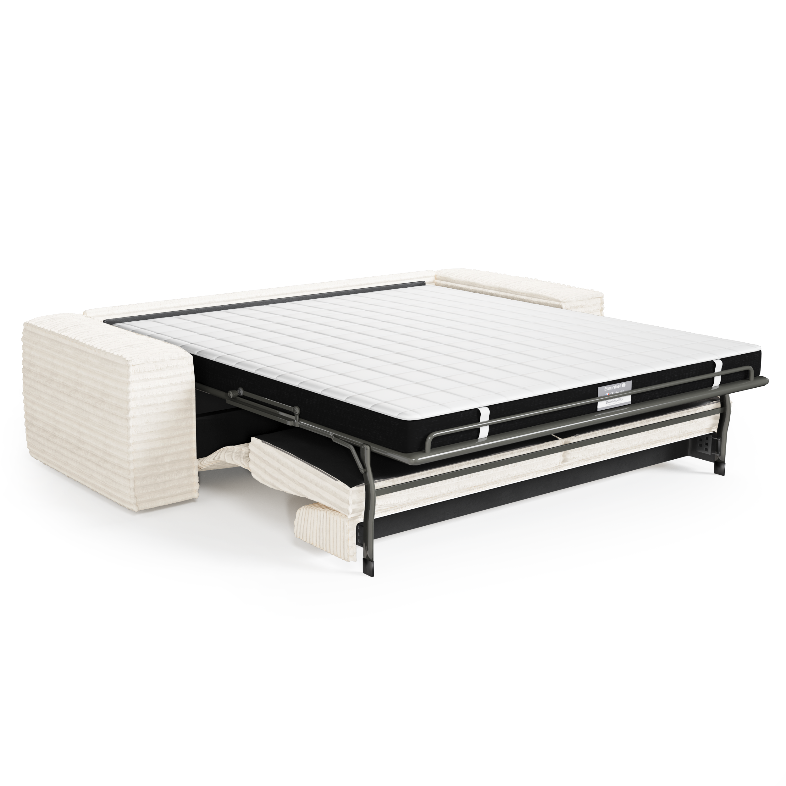 Sia Home Joan canapé convertible crème 160 cm
