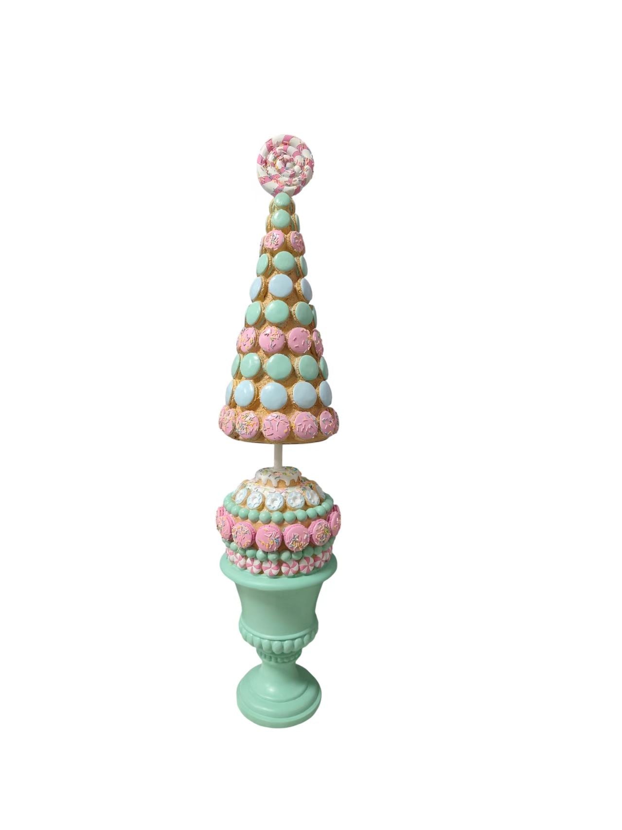 Feuillazur Rungis Produits de saison Plateau gourmand macarons déco Noël 57cm