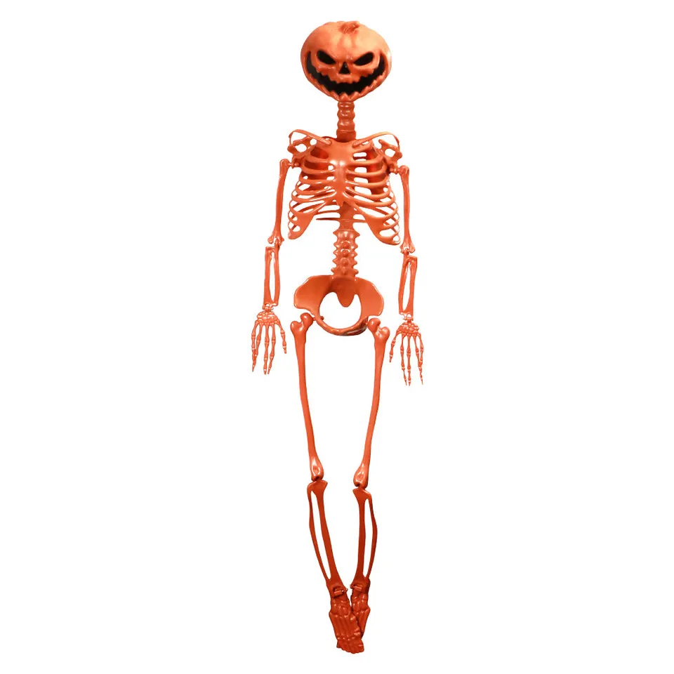 Feuillazur Rungis saison squelette citrouille Halloween articulé