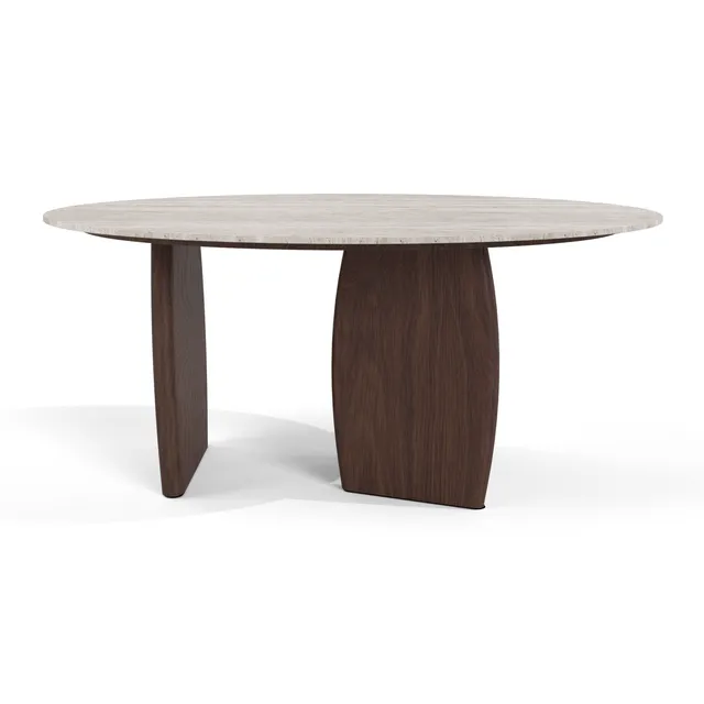 Sia Home Bali table basse céramique aspect travertin