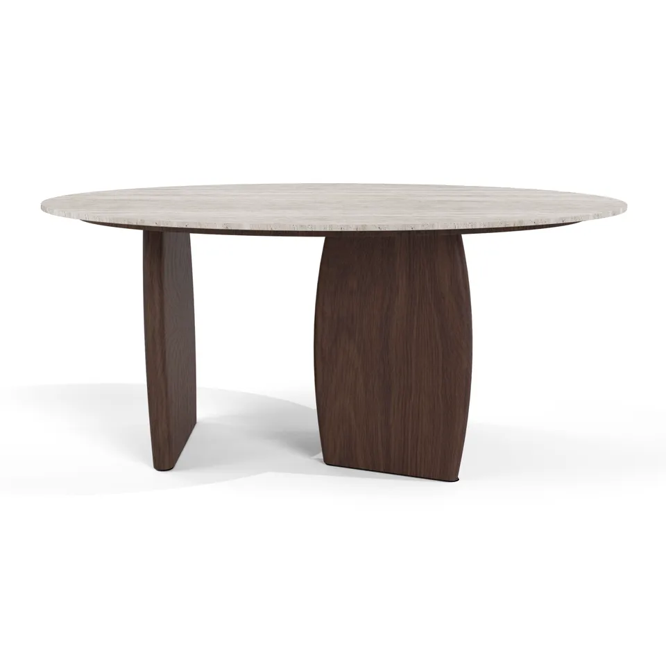 Sia Home Bali table basse céramique aspect travertin