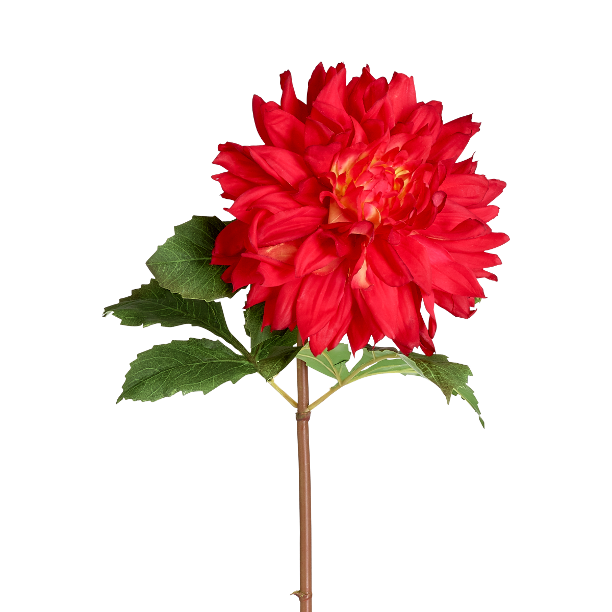 Sia Home Dahlia Premium 70 cm fleur artificielle orange