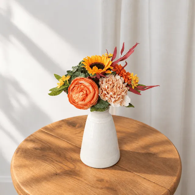 Flowrette Fleurs en papier bouquet Latour fleurs papier automne