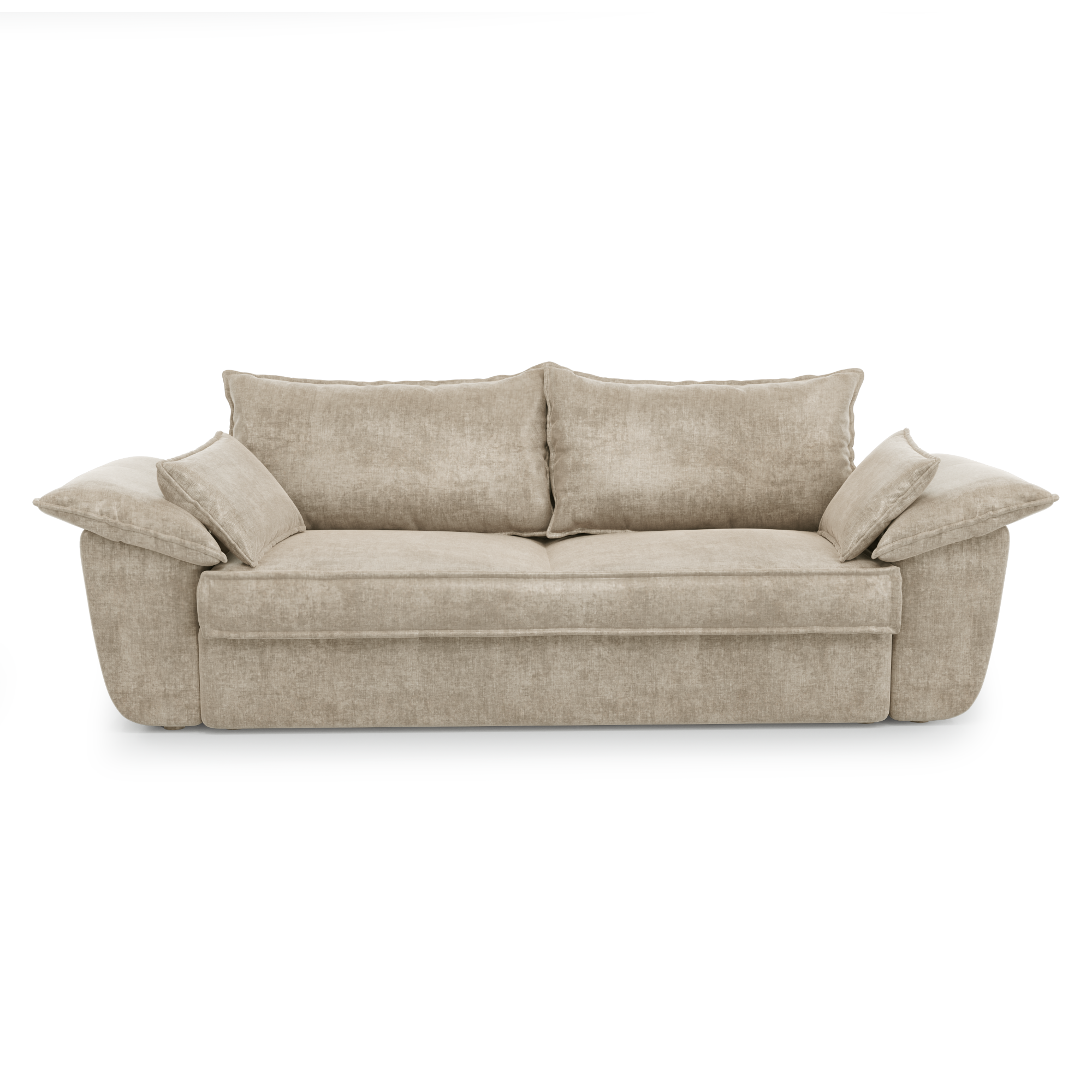 Sia Home Sasha canapé tissu beige 3 places confort