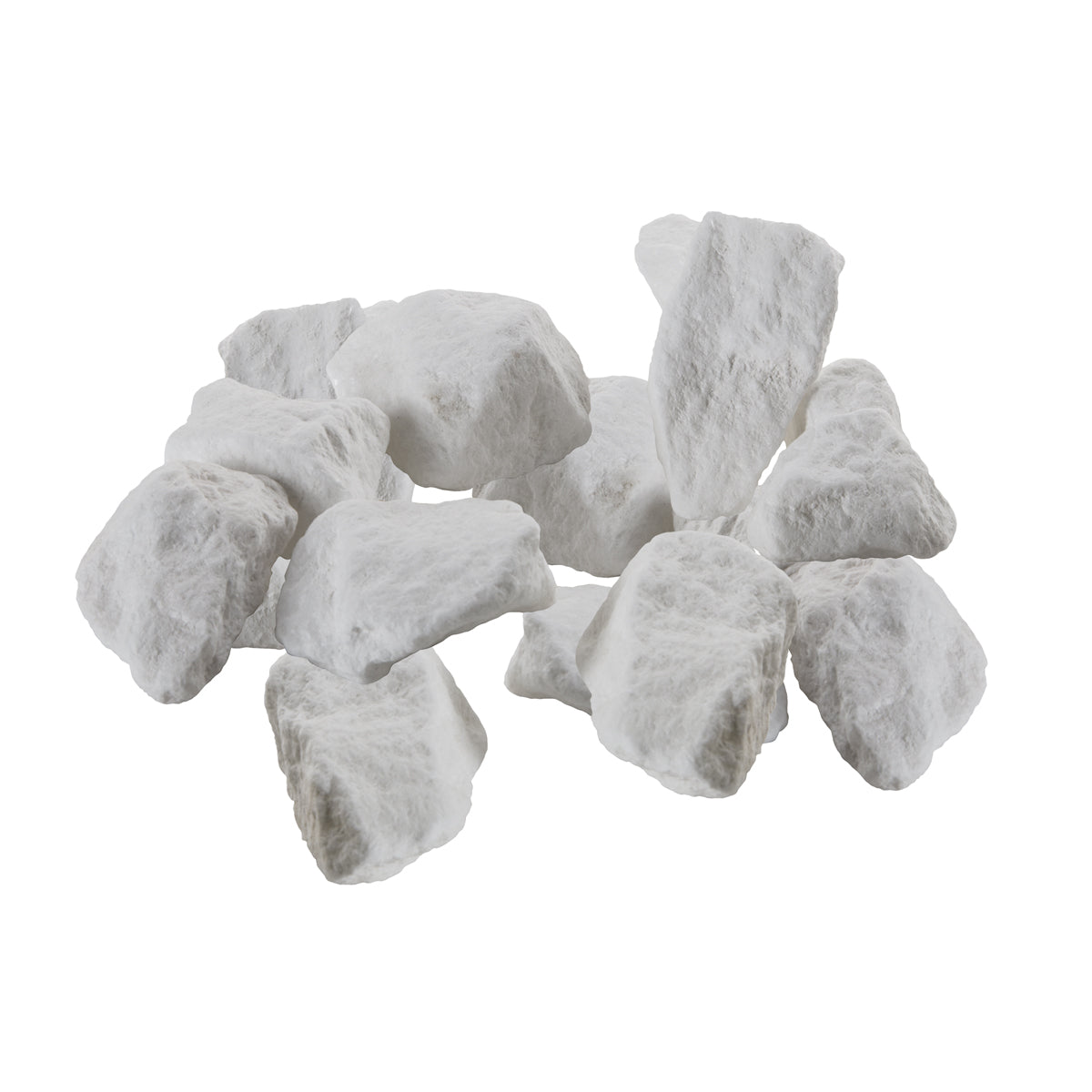 Sia Home Pierres vase décoratif blanc 18 cm