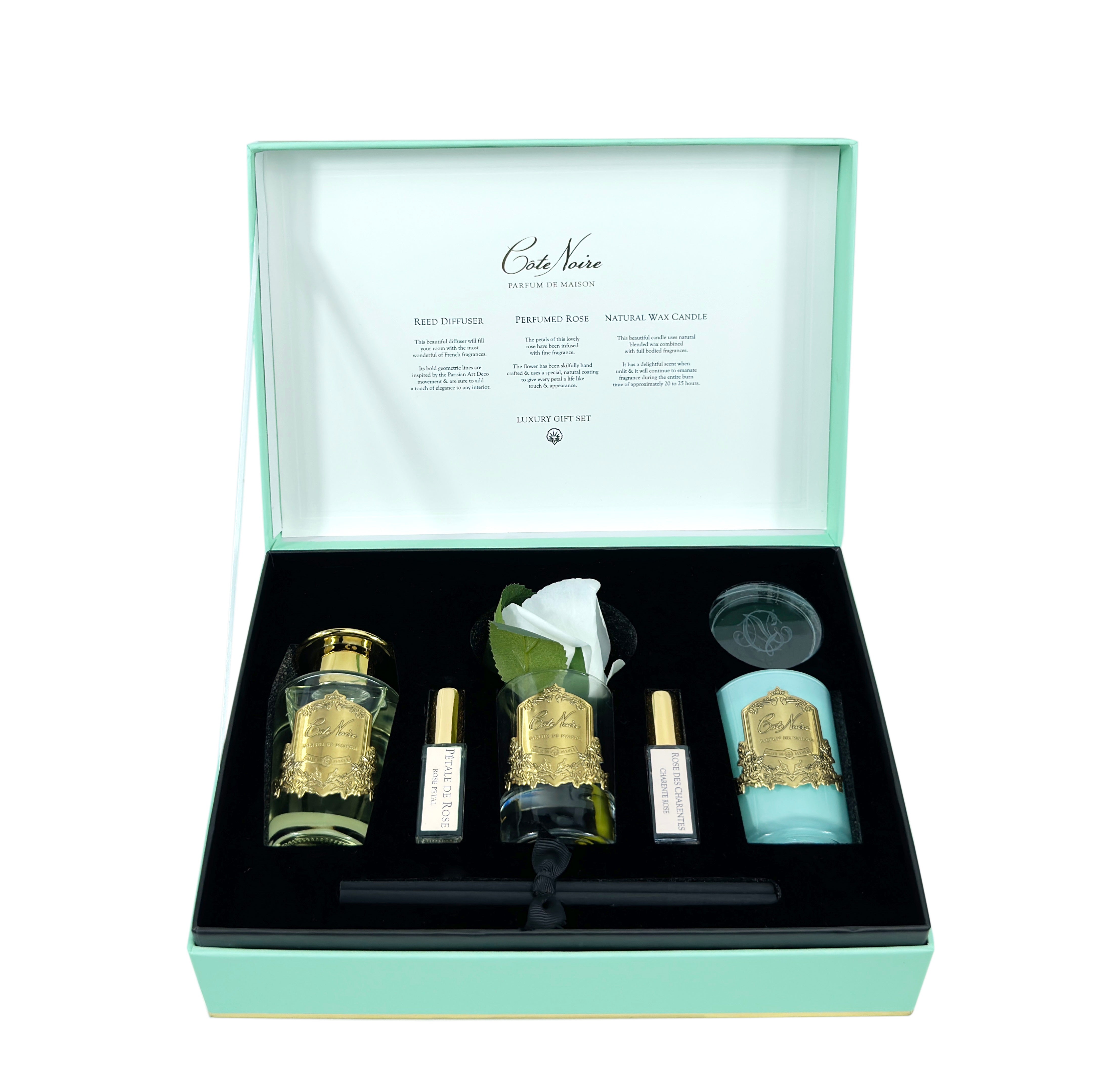Côte Noire Gift Packs GP51 coffret bleu citron vert