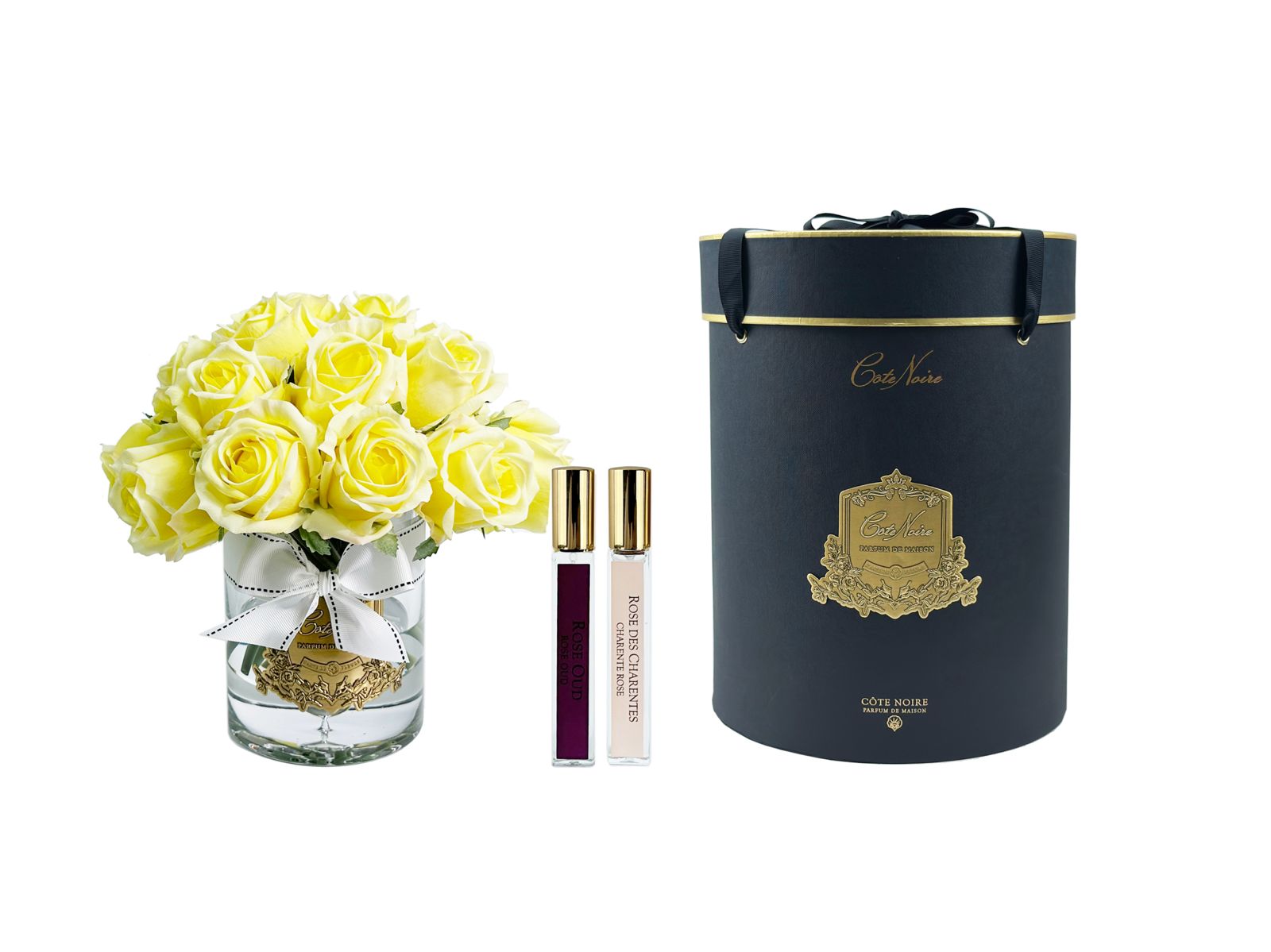 Côte Noire Grand Bouquet LRB08 roses jaunes