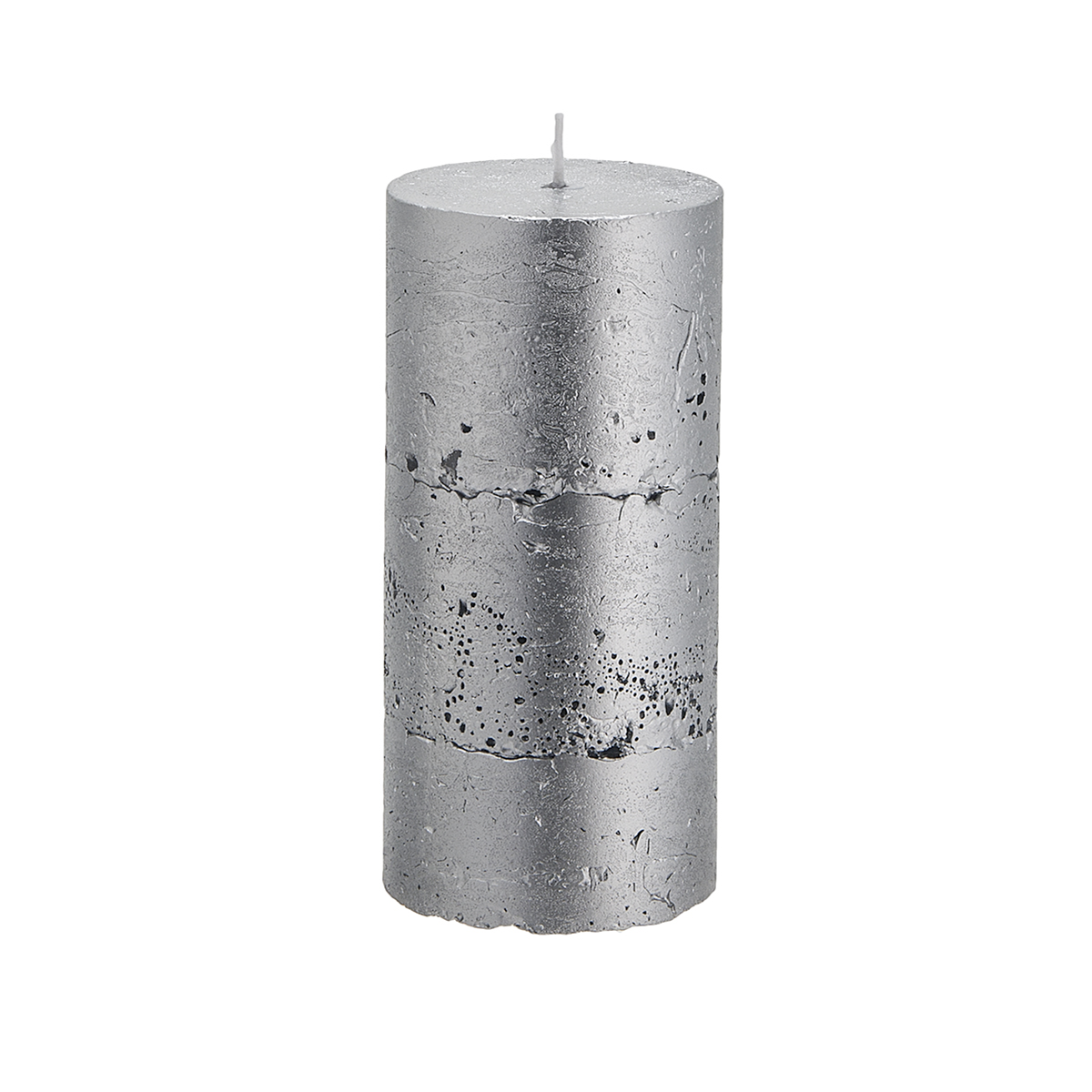 Sia Home Stripes L bougie doré 15 cm