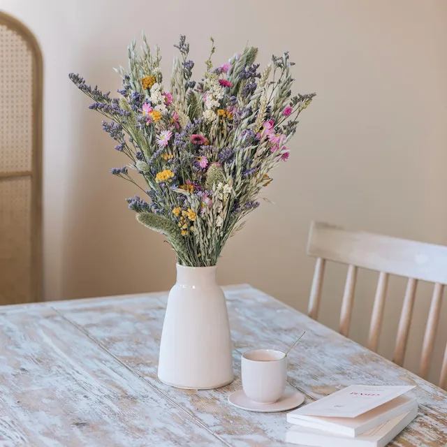 Flowrette Amitié bouquet fleurs séchées printanier