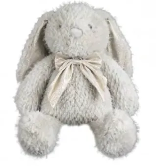 Feuillazur Rungis Contenants Décoration peluche lapin gris Saint-Valentin