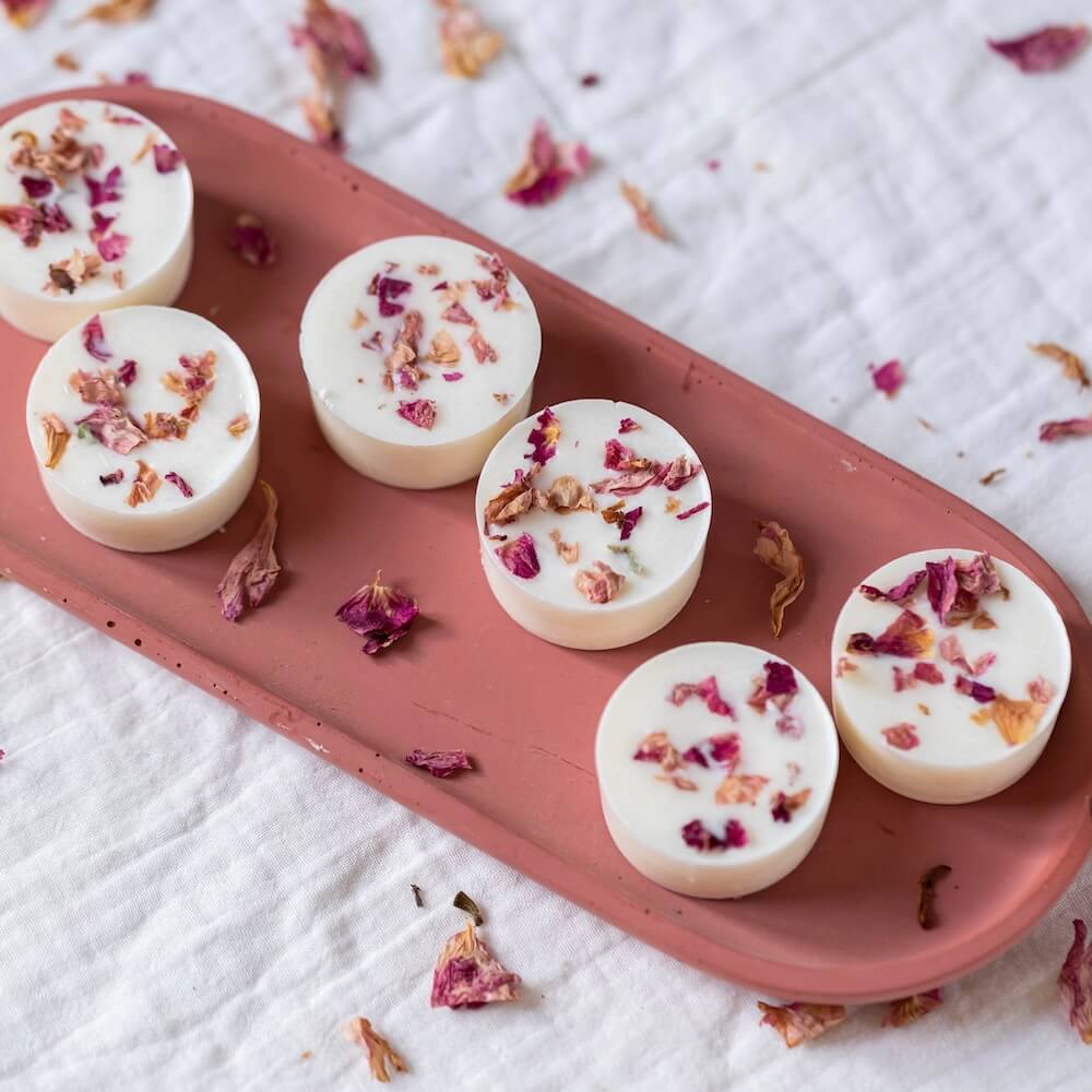 Flowrette Fondants fleuris fondants parfumés rose sauvage x6