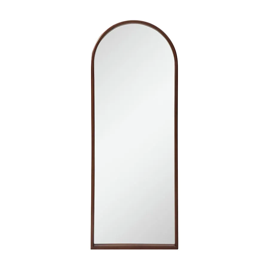 Sia Home Melin miroir arche marron 65x170 cm