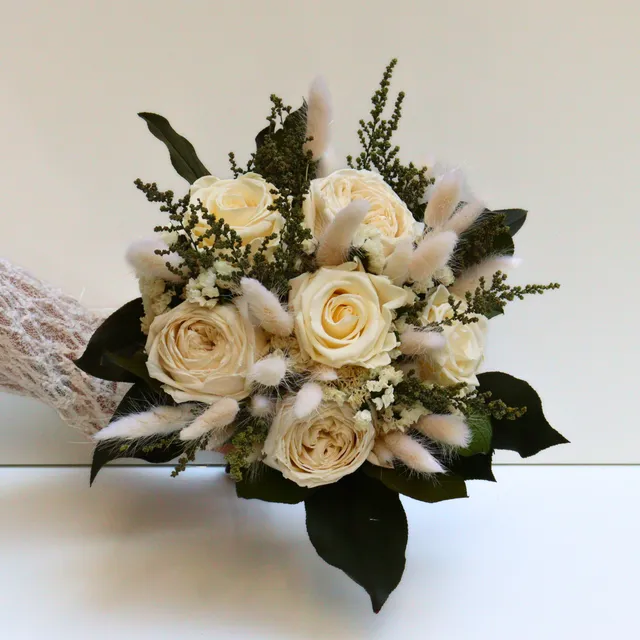 Ateliers Ouchamp Mariage Rue des Degrés bouquet mariée 25cm